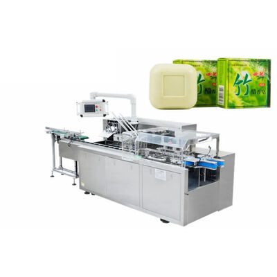 ราคาดี หน้าจอสัมผัสอัตโนมัติ PLC Cartoning Machine 380V สำหรับแรงดันอากาศ 0.6Mpa 2.0KW ออนไลน์