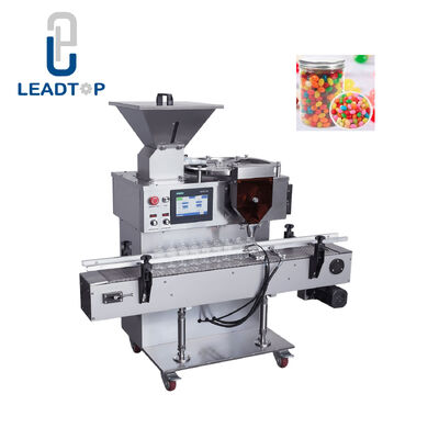 ราคาดี 2-9999 ชิ้น/ขวด ระยะการเติม เครื่องนับแคปซูลแท็บเล็ตอัตโนมัติ ความจุสูงถึง 15 ชิ้น สําหรับอุตสาหกรรมยา ออนไลน์