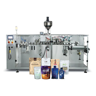 ราคาดี Fully Automatic Premade Pouch Filling Nuts Coffee Bean Horizontal multifunctional packaging machine ออนไลน์
