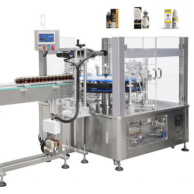 ราคาดี Liquid Foundation & Lotion Cartoning Machine Fully Automatic Box Carton Packing Machine with Instruction Manual Putting ออนไลน์