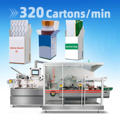 ราคาดี High Speed Automatic Cartoner Packaging Machine Capsule Tablet Cartoning Packing Machine for Blister Bottle Sachet Tube ออนไลน์