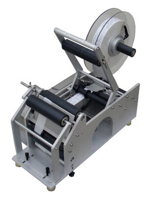 ราคาดี เครื่องติดฉลากกึ่งอัตโนมัติใช้งานง่ายแม่นยำสำหรับขวดกลม ออนไลน์