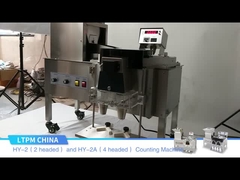 เครื่องนับขนมตั้งโต๊ะขนาดเล็กแคปซูลเม็ดยาเคี้ยวหมากฝรั่ง