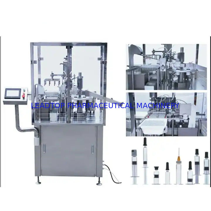 เครื่องเติมฉีดเหลวที่น่าเชื่อถือ 0.75Mpa สําหรับ 0.5-80ml ด้วยความแม่นยํา ≤±1-2% ของการเติม