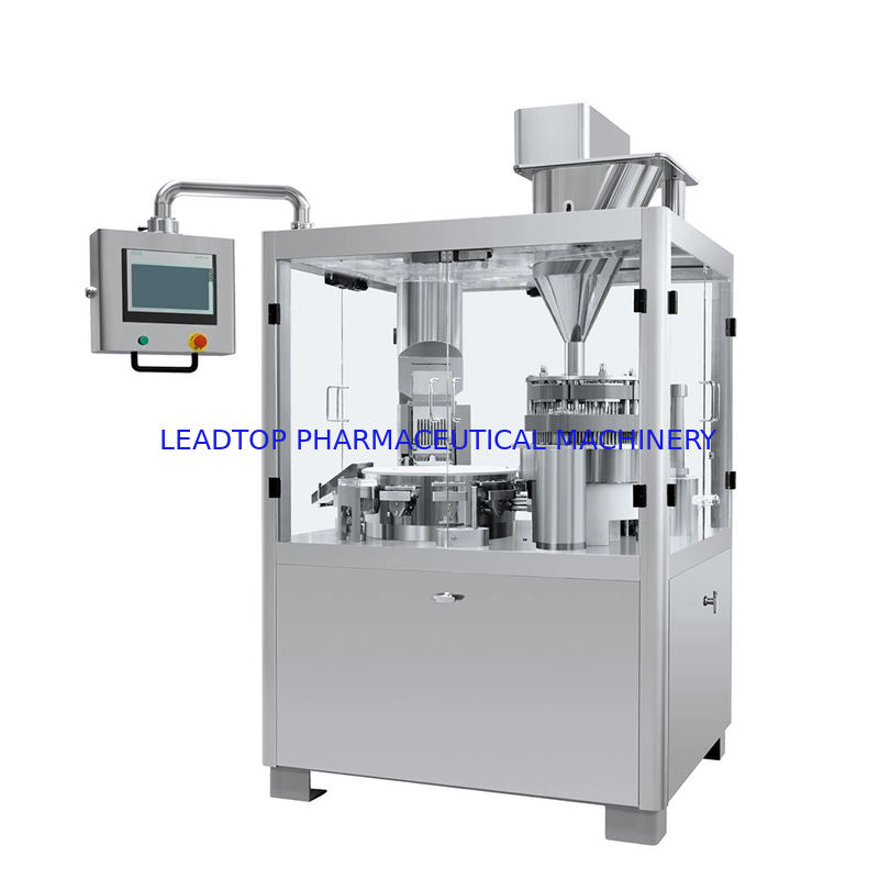 เครื่องเติมแคปซูลอัตโนมัติเต็ม 1500 / นาที 5KW พลังงาน 1100kg น้ําหนัก โวลเตจ 220/380V