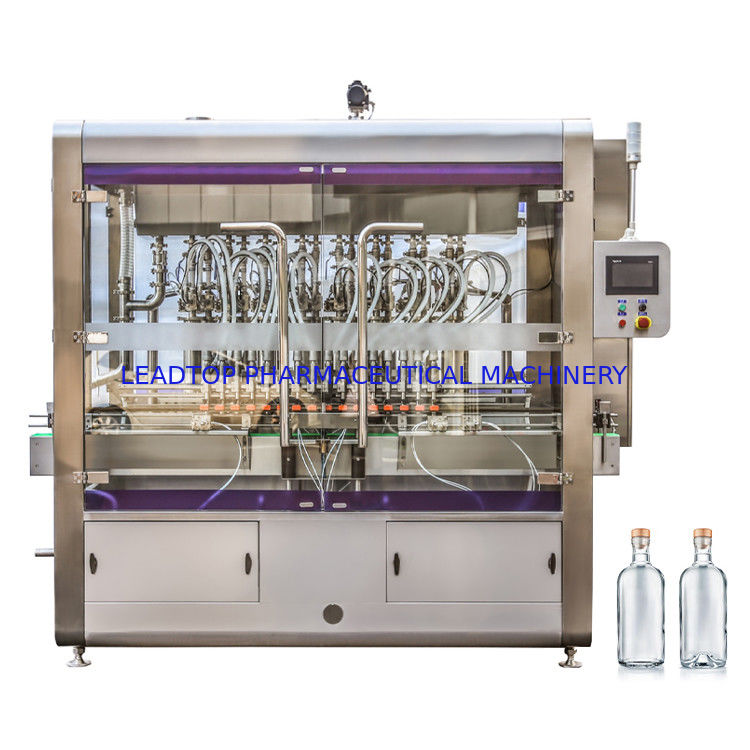 เครื่องบรรจุขวดและเครื่องปิดขวด เครื่องบรรจุขวดน้ําผึ้ง 0.6MPa ความดันอากาศ<1% ความแม่นยํา