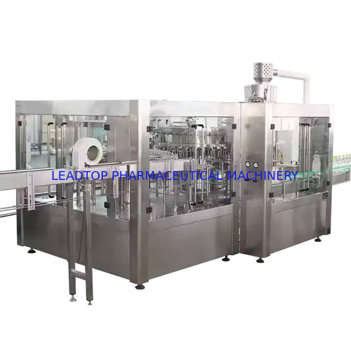 เครื่องเติมขวดเหลวแบบหมุนเวียน พร้อม 8-14 กระปุกสําหรับถัง 0.2-2.5L