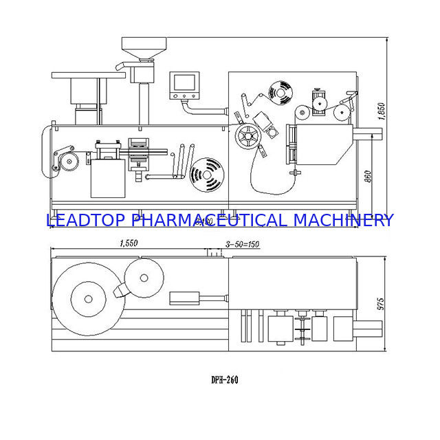 เครื่องบรรจุตุ่มพลาสติกอัตโนมัติอลูมิเนียม, เครื่องปิดผนึกแพ็คความเร็วสูง