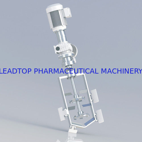 โมเดลความเร็วต่ํา 316L สแตนเลส Mechanical Stirrer สําหรับเครื่องสําอางอีมูลฟิ้ง ในการออกแบบที่สอดคล้องกับ FDA GMP