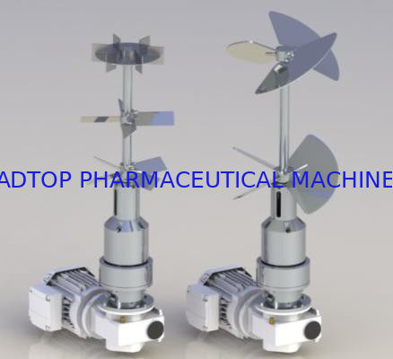 สะอาด ด้านล่าง แม็กเนติก stirrer อาหาร / ยา / เคมี 316L สแตนเลส FDA GMP ปิดไม่ติดต่อ การบํารุงรักษาที่ต่ํา