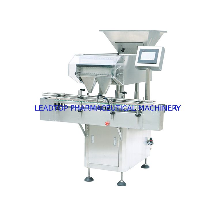 15 เครื่องนับเม็ดขนาด 5-25 มิลลิเมตรในขวดพลาสติกสี่เหลี่ยม