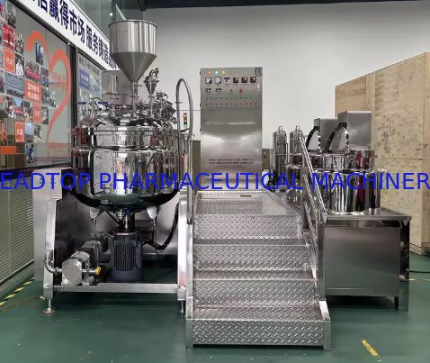 ขายร้อน คุณภาพสูง PLC ควบคุม Vakuum อัลตรasonic สแตนเลส เครื่องสําอางหน้า ครีมบํารุงผิว