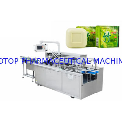 ราคาดี หน้าจอสัมผัสอัตโนมัติ PLC Cartoning Machine 380V สำหรับแรงดันอากาศ 0.6Mpa 2.0KW ออนไลน์