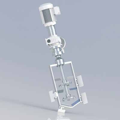 ราคาดี โมเดลความเร็วต่ํา 316L สแตนเลส Mechanical Stirrer สําหรับเครื่องสําอางอีมูลฟิ้ง ในการออกแบบที่สอดคล้องกับ FDA GMP ออนไลน์