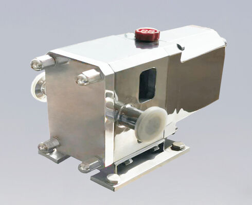 ราคาดี การจัดการกับสลูรี่ความแน่นสูง ปั๊มหมุนแคมอนามัย EHEDG รับรอง CIP SIP เตรียมการออกแบบการตัดลดสําหรับการแปรรูปอาหารยาเคมี ออนไลน์