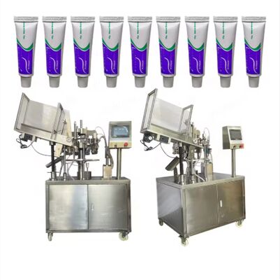 ราคาดี Factory Custom Cream Glue Automatic Metal Aluminum Soft Tube Filling Sealing Tube Filling Machine ออนไลน์