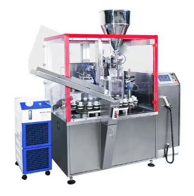 ราคาดี Hot Sale Automatic Plastic Tube Filling and Sealing for Gel Ointment Toothpaste Tube Filling Machine ออนไลน์