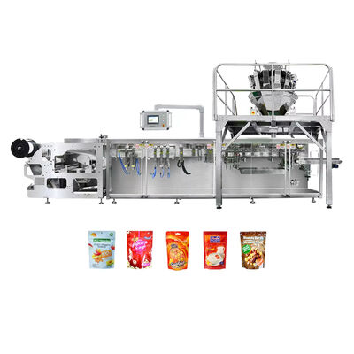 ราคาดี Premade Pouch Stand Up Doypack Granule Nuts Multihead Weigher Automatic Horizontal multifunctional packaging machine ออนไลน์