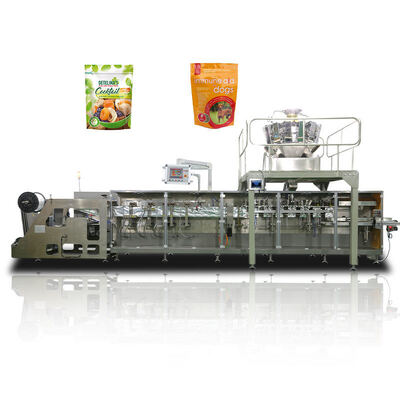 ราคาดี Fully Automatic Double Sachet Form Fill Seal Washing Powder Chemical High Speed Horizontal multifunctional packaging machine ออนไลน์