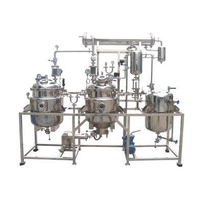 ราคาดี Ss Herb Extraction Equipment เห็ดหลินจือเมล็ดองุ่น Ginkgo Ginger Extraction Concentration ออนไลน์