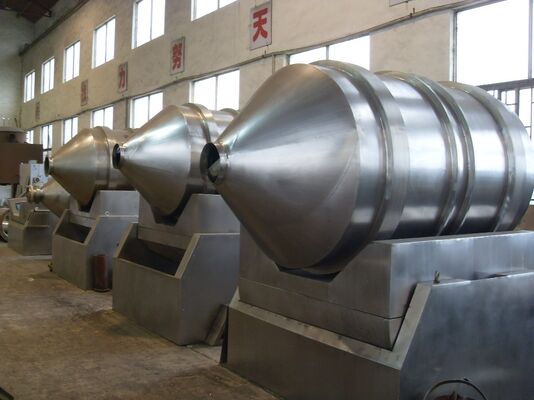 ราคาดี เครื่องผสมผง 2D Barrel Granule Mixing Tank 180-12000L 1.15-60kw ออนไลน์