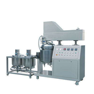 ราคาดี SUS316 เครื่องผสมครีมบำรุงผิวเครื่องสำอางสูญญากาศ Emulsifying Homogenizer ออนไลน์